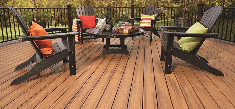 Black TREX Decking in Santa Clarita, CA