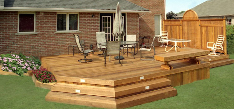 Cedar Composite Decking in Santa Clarita, CA