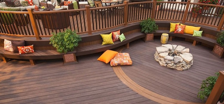 Gray TREX Decking in Santa Clarita, CA