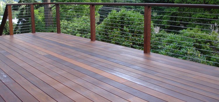 Installing IPE Decking in Santa Clarita, CA